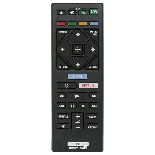 New Replaced Remote Control RMT-VB100I Compatible with Sony Blu-Ray DISC Player BDP-S1500 BDP-S3500
