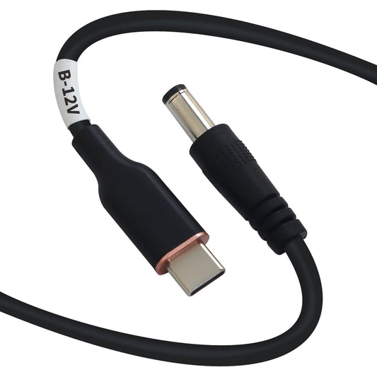 DSD TECH MagicConn SH-CP12B USB Type C PD to DC Power Cable(55x21)-12V