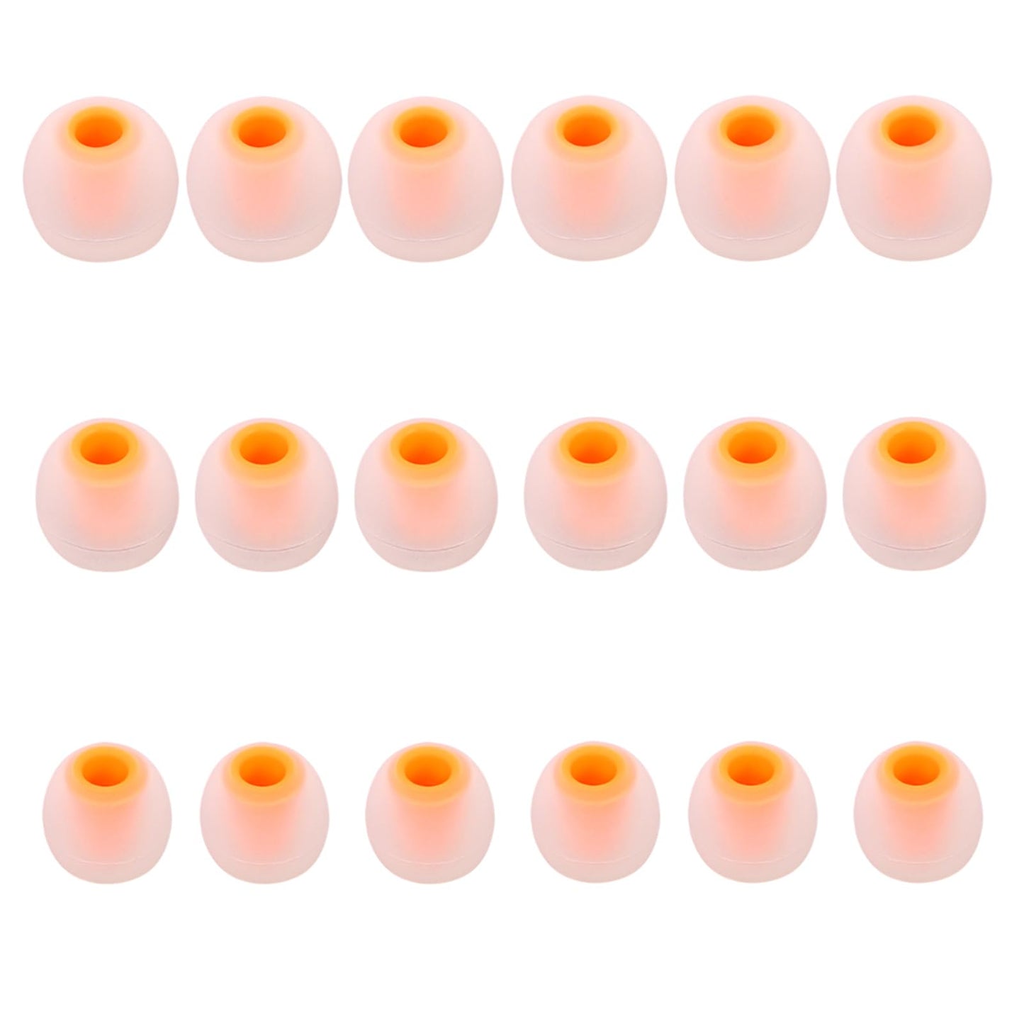 MMYQXI Earbud Replacement Tips Silicone Earbud Tips Earbud Covers Fit for in-Ear Headphones (Inner Hole 3.8mm -5.1mm) Earbud Rubber Tips Eartips 9…