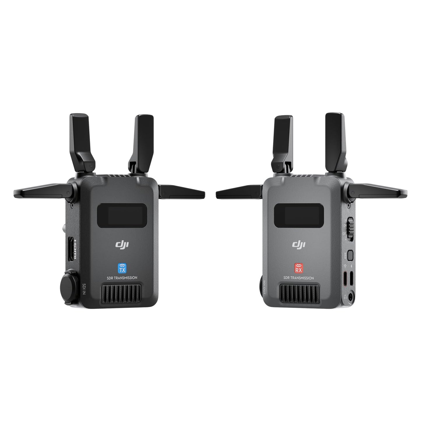 DJI SDR Transmission Combo, 3 km/10,000 ft 1080p/60fps SDR Wireless Video Transmission, Transmitter & Receiver, Stable & Anti-Interference, Wireless