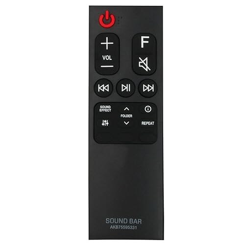 NTQinParts Replacement Soundbar Remote Control Controller for LG SPM7A 3.1.2 Channel High Res Audio Sound Bar