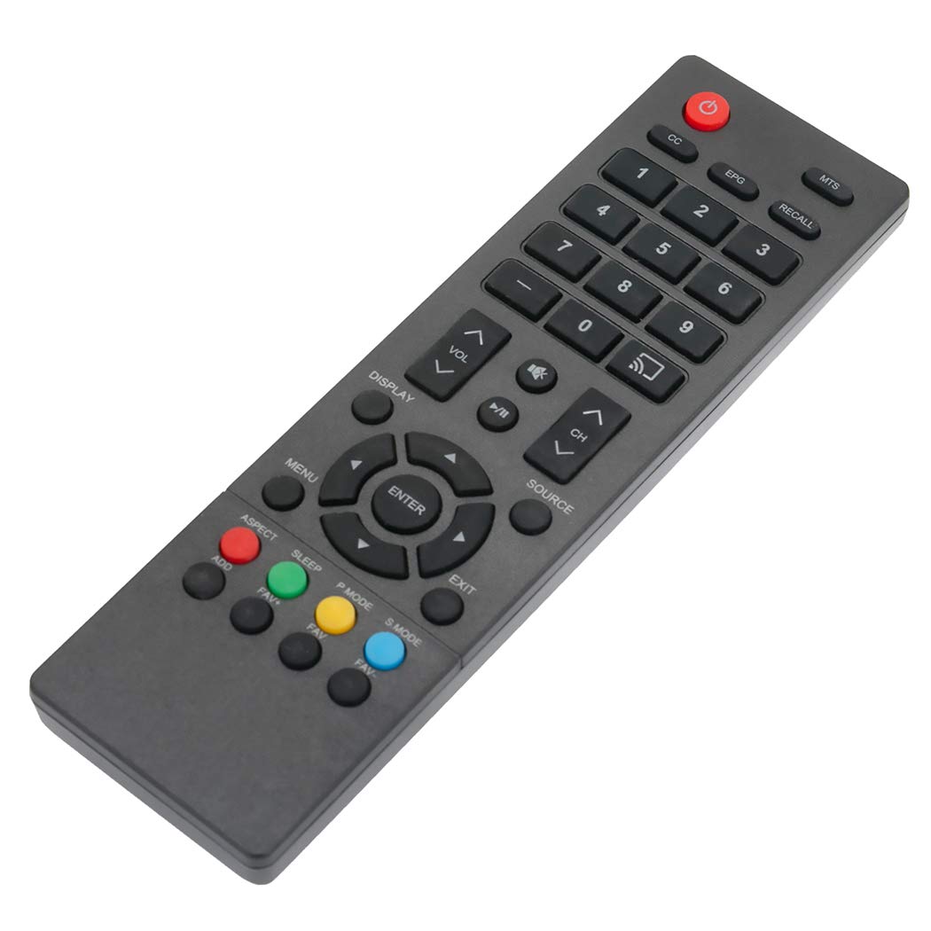 New Remote Control Replacement Applicable for Polaroid UHD LED TV 43GSR4100KL 49GSR4100KL 50GSR4100KL 55GSR4100KL 65GSR4100KL 75GSR4100KL 49GSR4100XL