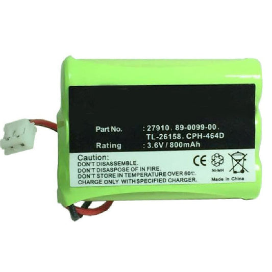 Compatible Cordless Phone Battery, Works with Lenmar CBD958 Cordless Phone, (Ni-MH, 3.6V, 750 mAh) Ultra Hi-Capacity, Compatible with AT&T-Lucent