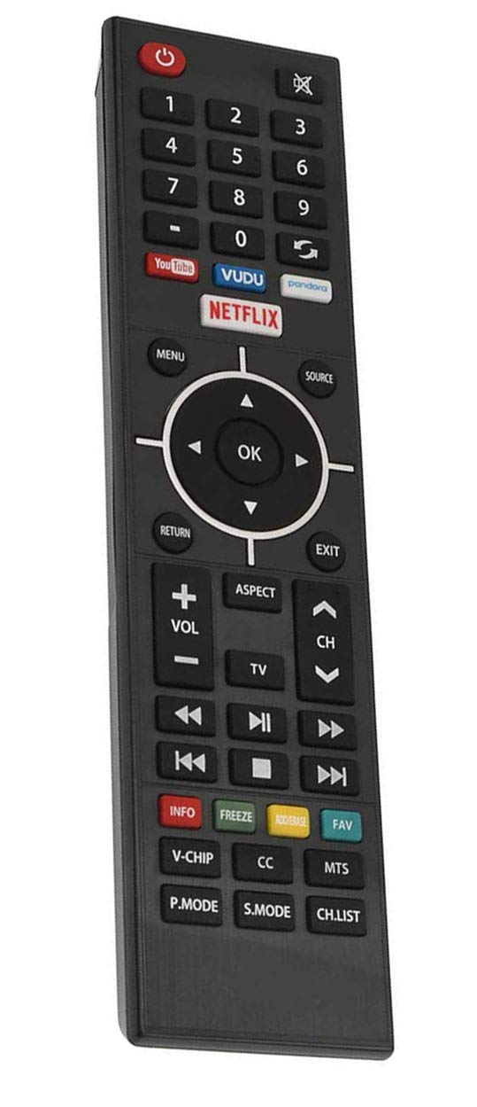 Remote Control Compatible with Westinghouse TV Made After Year 2015 WE50UB4417 WE55UB4417 WD40FB2530 WE55UDT108 LED Smart UHD 4K TV with Netflix