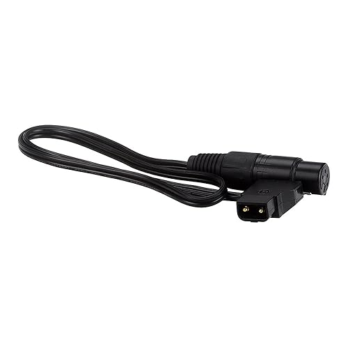 Fotodiox Power Adapter Cable - 2-Pin D-Tap Male to 4-Pin XLR Female (21 inches)