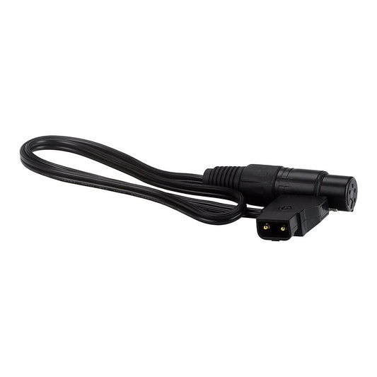 Fotodiox Power Adapter Cable - 2-Pin D-Tap Male to 4-Pin XLR Female (21 inches)