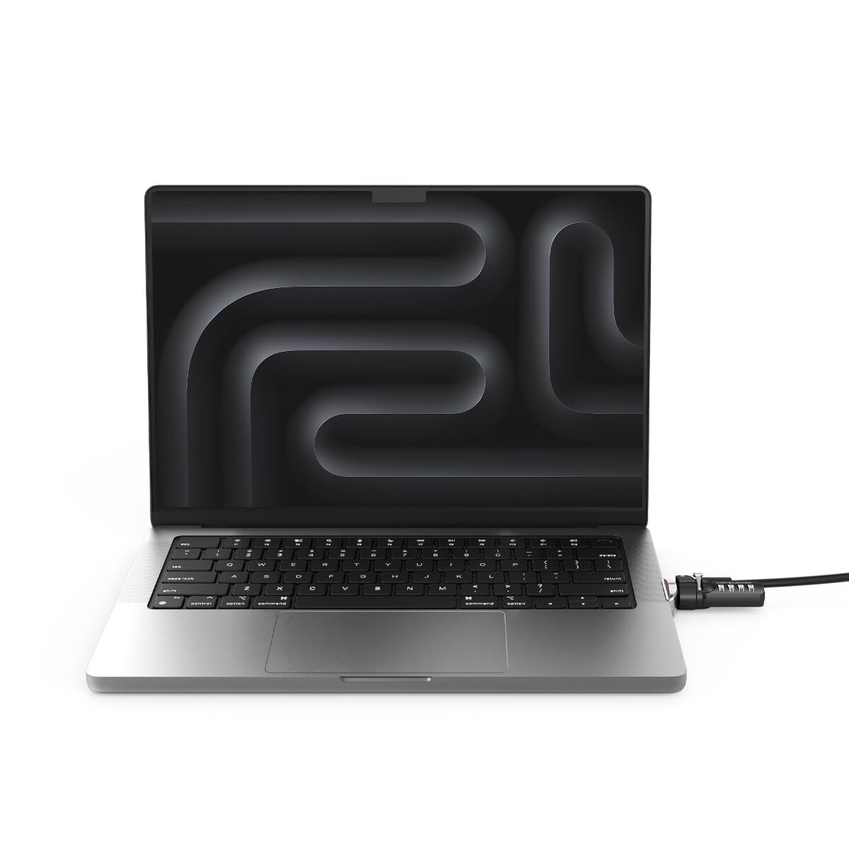 Compulocks Ledge Adapter for MacBook Pro 14-inch (M1/M2/M3/M4/M5) with Combination Cable Lock
