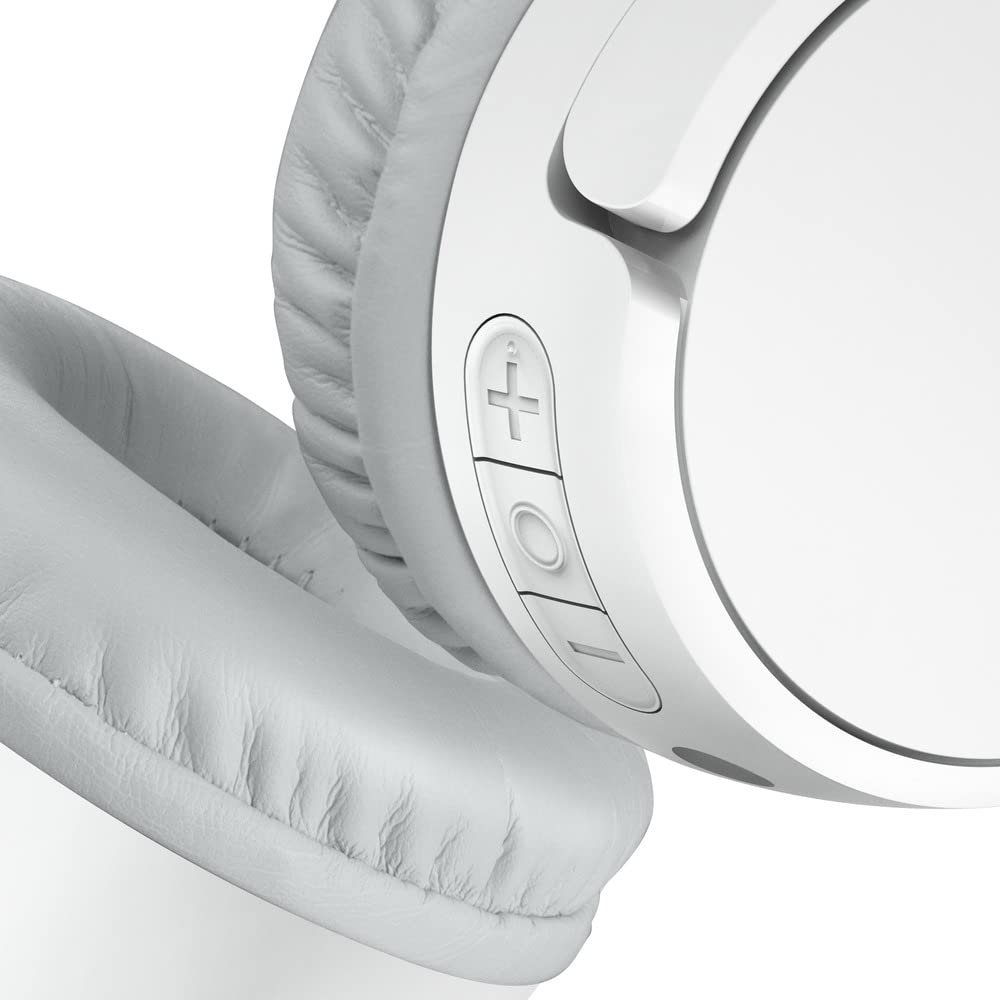 Belkin SoundForm Children's Mini Wireless Headphones with Built-in Microphone and Fun Sticker for 30 Hours Playback - Study Holidays on Ear…