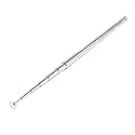 uxcell FM Radio Telescopic Antenna, Replacement Universal 75 cm 7 Sections Telescopic Antenna Aerial for Radio, TV, Portable AM Radios, Home Stereo