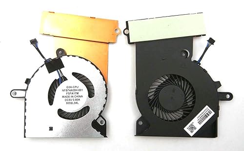 LPH Replacement CPU Cooling Fan for HP Omen 15-CE 15-CE 15-CE011DX 15-CE015DX 15-CE018DX 15-CE019DX 15-CE020CA 15-CE030CA 15-CE051NR 15-CE198WM