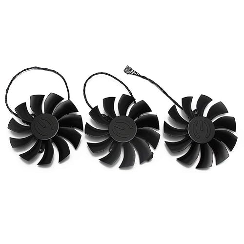 PLA09215B12H 12V 0.55A 4Pin for EVGA GTX1080TI FTW3 GTX 1080 Ti Black Elite Fan Graphics Card Cooling Fan (3PCS)