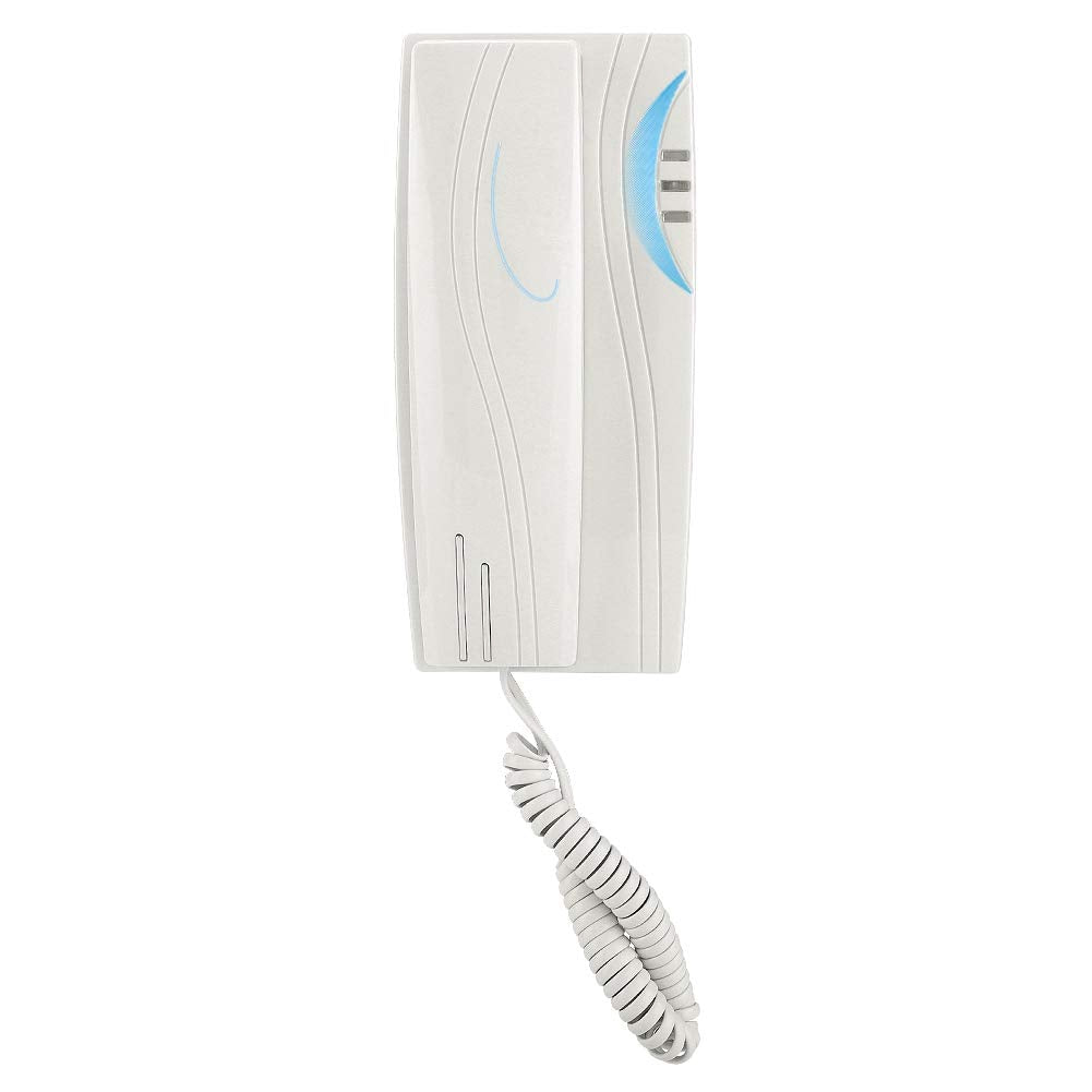 Bewinner Corded Phone, Mini Wall Desktop Landline Phone, Landline Phone for Home with Pause Function/Mute/Indicator Light/Simple Beauty(White)