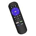 Universal Remote Control Compatible with All Hisense-Roku TV & Sharp-Roku TV Remote, No Setup Required