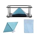 ASHATA 3D Holographic Display Stands Projector 3.5-6inch Mobile Smartphone Hologram for Corporate Product Display, Cartoon Interaction