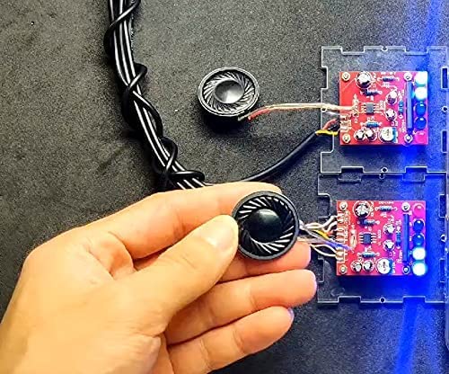 Fielect DIY Magnetic Speaker 2W 8 Ohm 36mm Diameter Round Shape Replacement Loudspeaker 2pcs