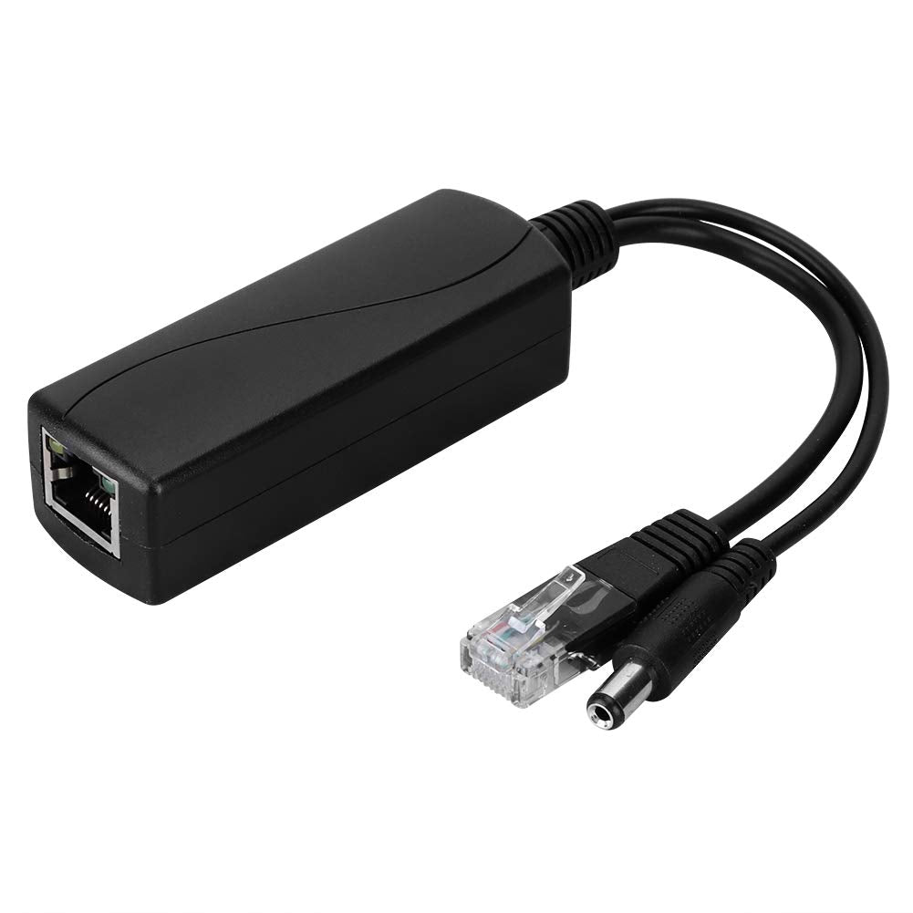 Sonew Gigabit Poe Splitter 48V to 12V Injector Power Supply for