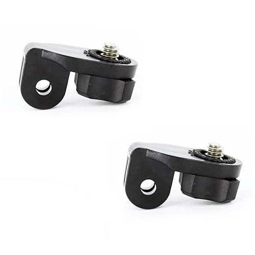 Octo Mount | 2 pc Universal Gimbal Conversion Adapter Set for Sony Cam, Xiaomi, or GoPro. Has Camera Screw (1/4-Inch 20), Easily Connect Action Camera