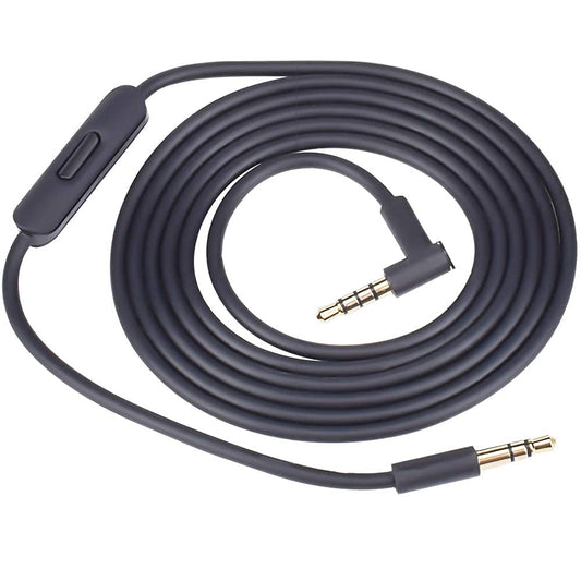 3.5mm to 3.5mm Replacement Solo 3 Audio Cable Cord Wire with in-line Microphone and Remote Control Compatible with Beats by Dr Dre…