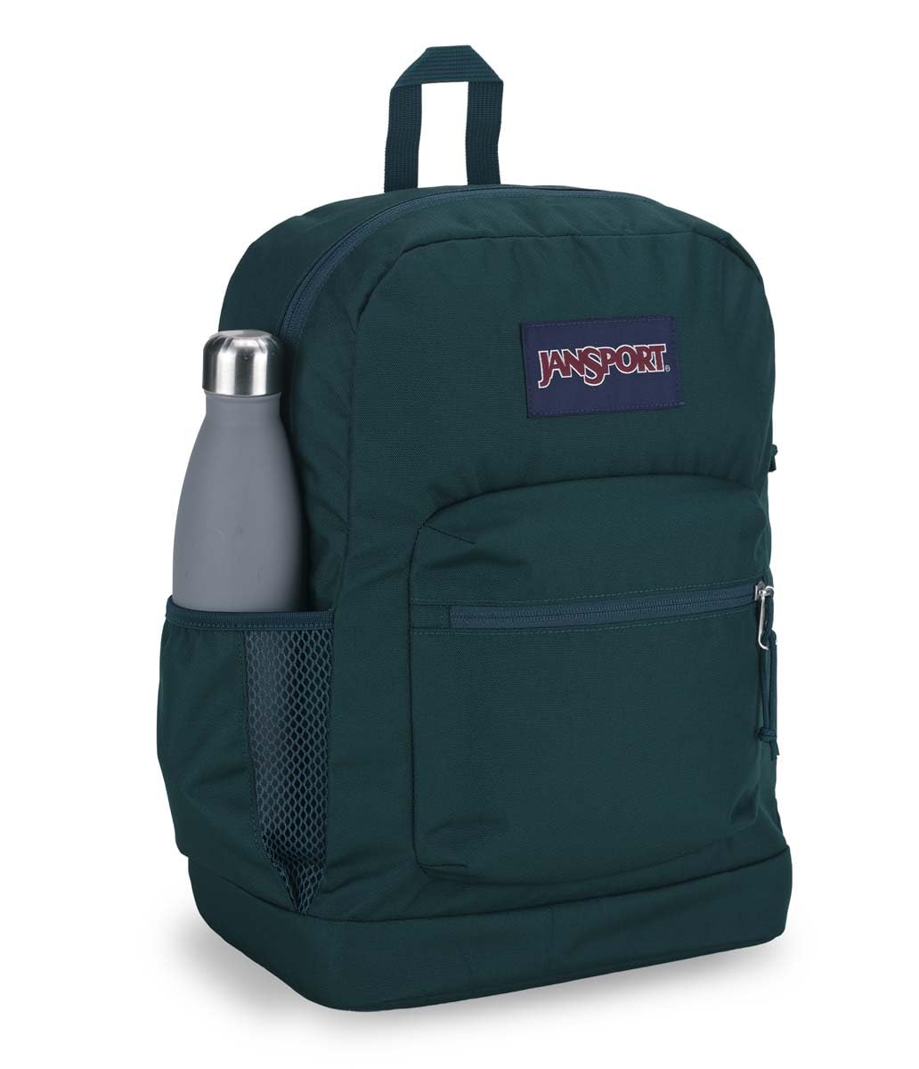 JanSport 26L Cross Town Plus Backpack, Deep Juniper
