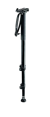 Manfrotto 557B Video Monopod w/ 3273 Sliding Rapid-Connect Plate System