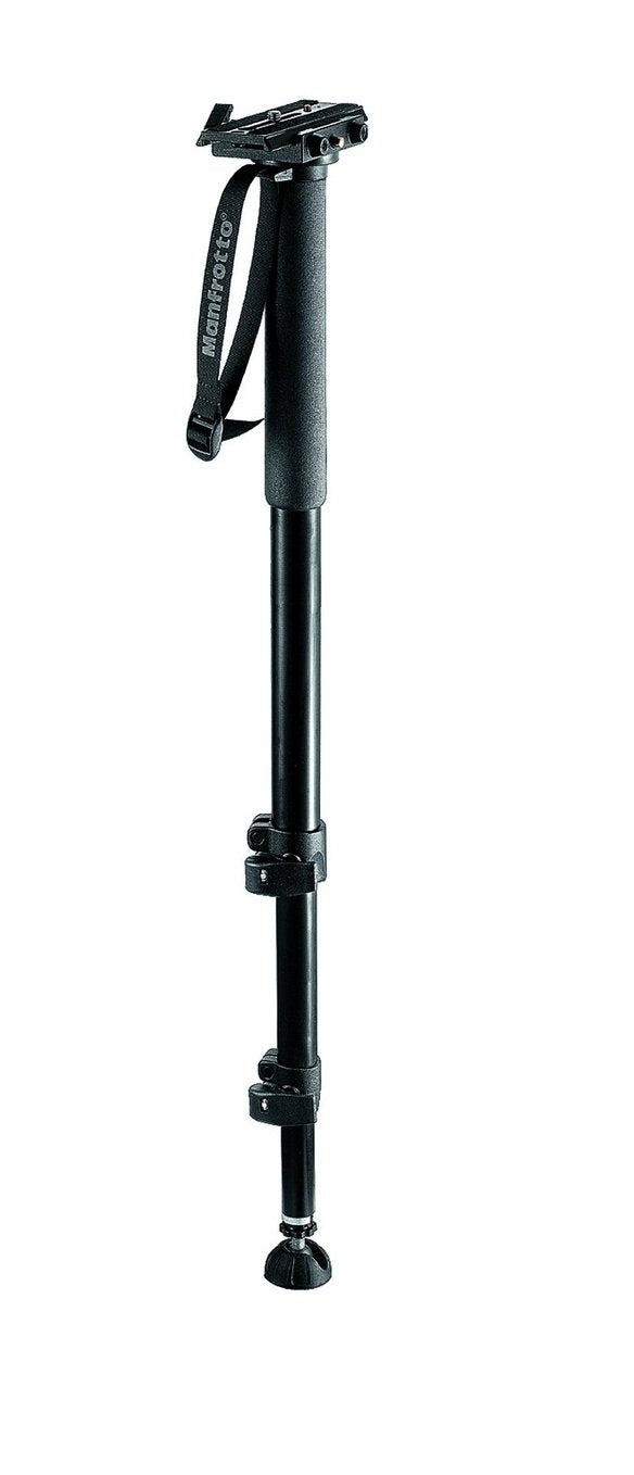 Manfrotto 557B Video Monopod w/ 3273 Sliding Rapid-Connect Plate System