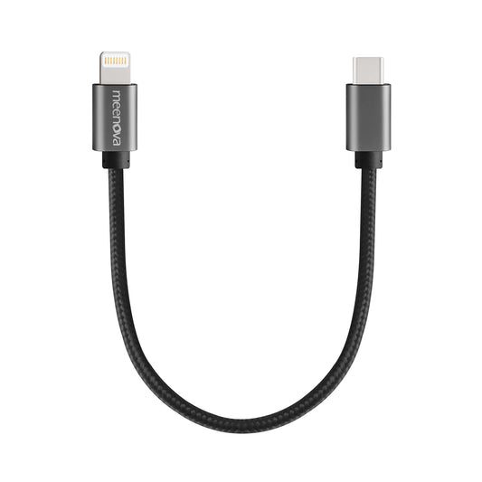 USB C DAC OTG Cable 0.5ft/15cm for iPhone13/iPad8/iPod Oxygen-free Copper Core, iOS15 to Type C Male Adaptor for Amplifier, Fiio BTR 5 Q3S BTR3K KA3
