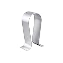 Monoprice Headphone Stand - Silver, Full Aluminum Construction, Solid and Stable, Fits Most Headphones