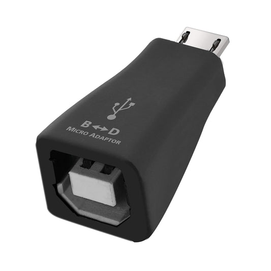 AudioQuest USB-B > Micro Adaptor USB 2.0 Standard-B (Female) to Micro-B (Male) Connector