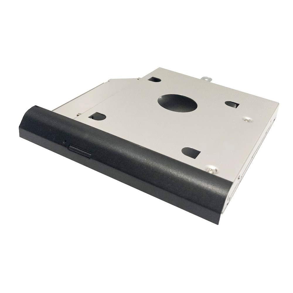 2nd HDD SSD Hard Drive Optical Bay Frame Caddy Tray for Lenovo Thinkpad L430 L530 with Bezel Front Cover and Mounting Metal Bracket