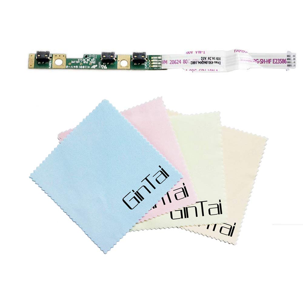 GinTai Power Button Board Cable Replacement for Dell Ins-piron 11 3168 3169 3179 P25T 450.06Q04.1002
