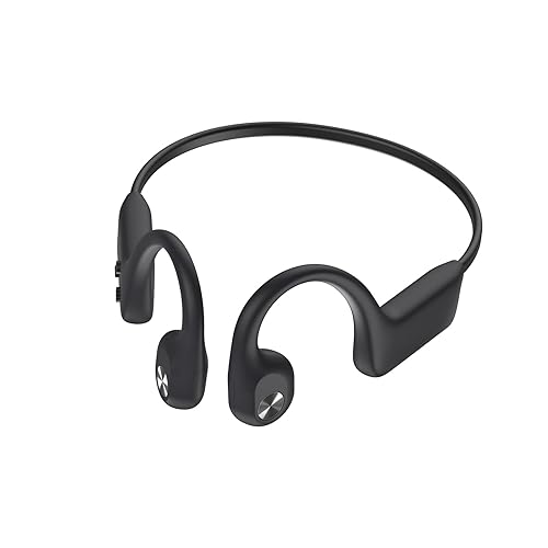 Open Ear Bone Conduction Sports Headphones Bluetooth6.0,for Running Cycling Marathon, Sweat Resistant Safe Comfortable(Navy)