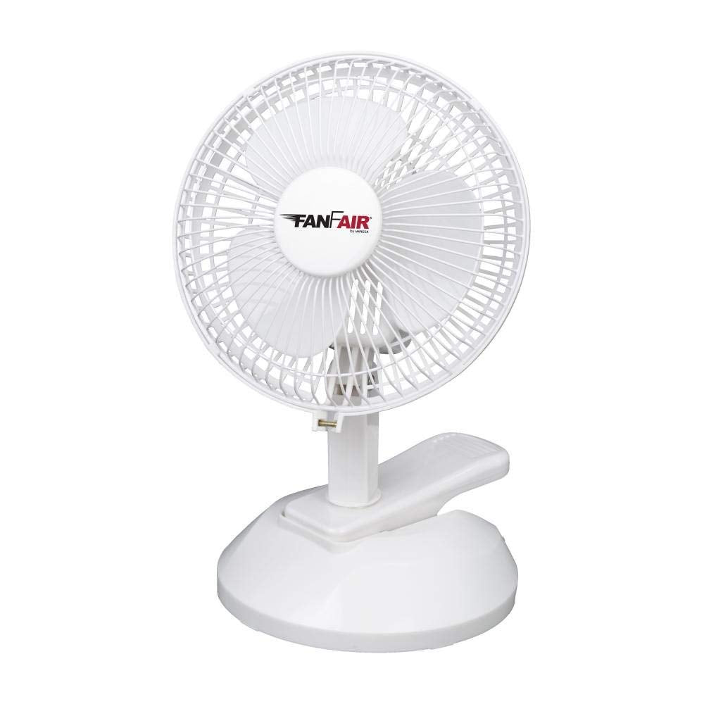 Fan fair 6” Clip Fan Converts from Clip on Fan to Table Fan