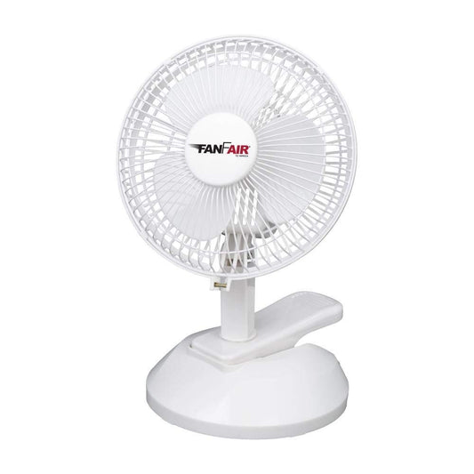 Fan fair 6” Clip Fan Converts from Clip on Fan to Table Fan