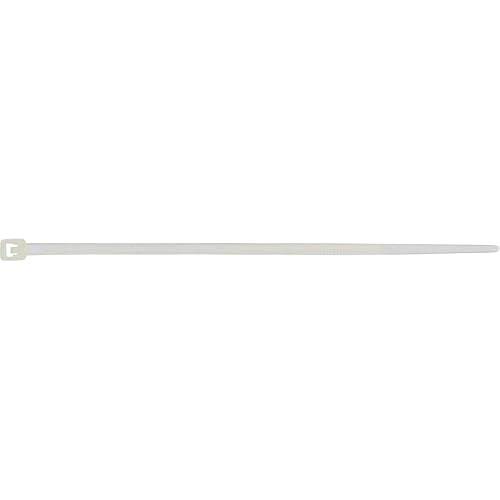 Morris Products Nylon Cable Zip Ties - 8 Inch Length - Heavy Duty, 40-Pound Tensile Strength - Cable Organization Applications - UR Recognized, UL