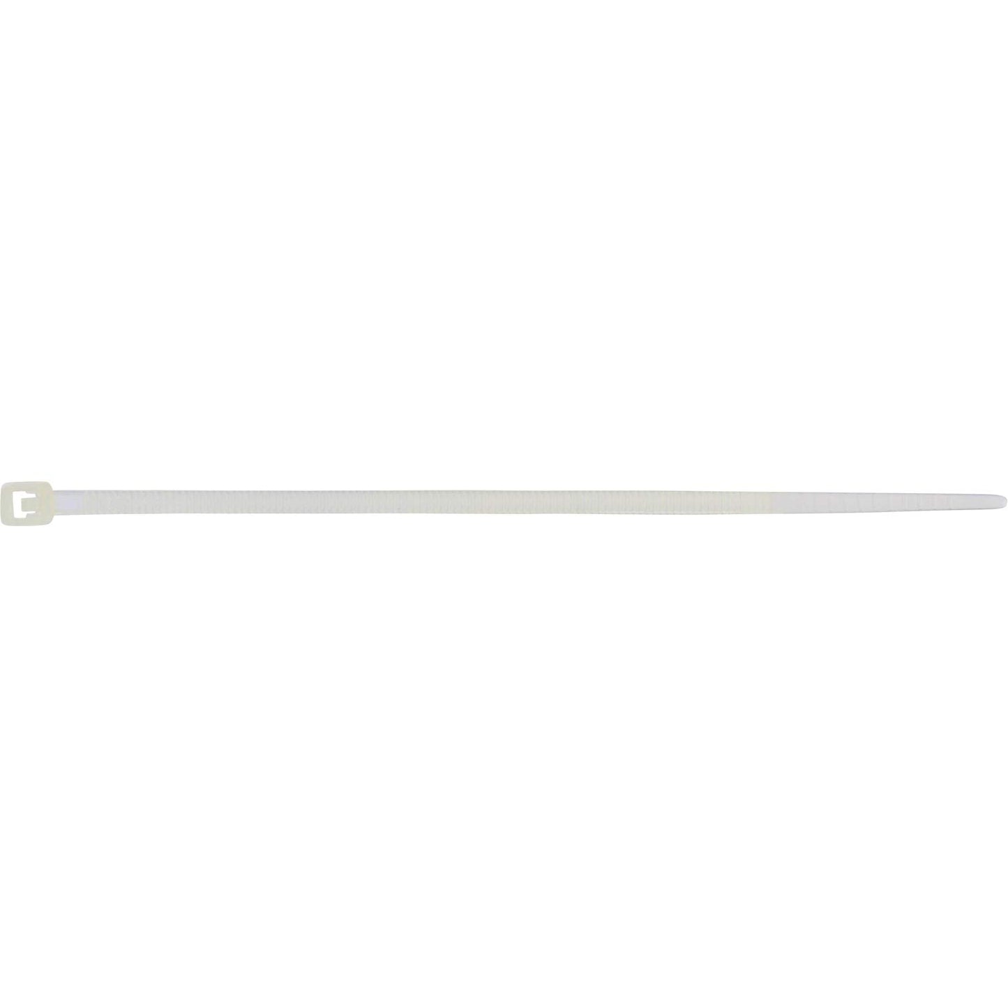 Morris Products Nylon Cable Zip Ties - 8 Inch Length - Heavy Duty, 40-Pound Tensile Strength - Cable Organization Applications - UR Recognized, UL