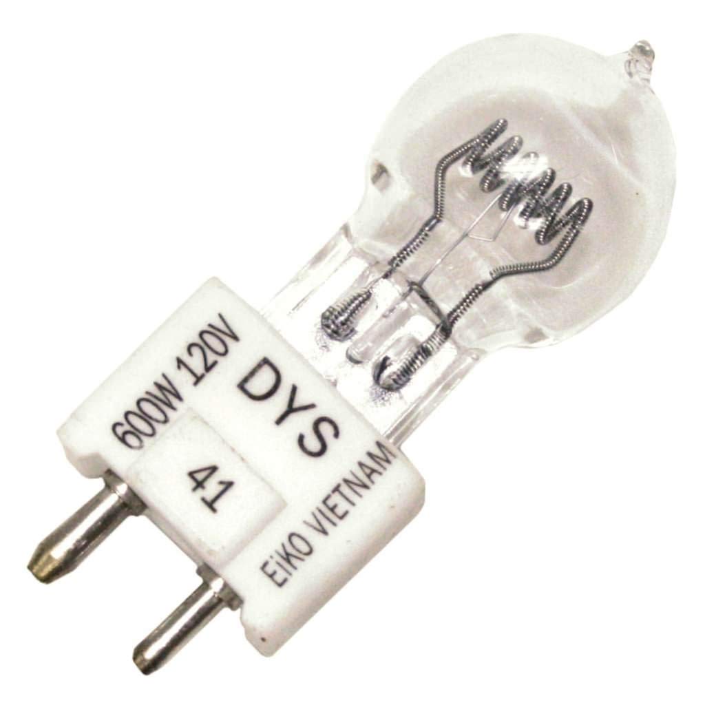 Eiko DYS/DYV/BHC T-6 GZ9.5 Base Halogen Bulb, 120V/600W
