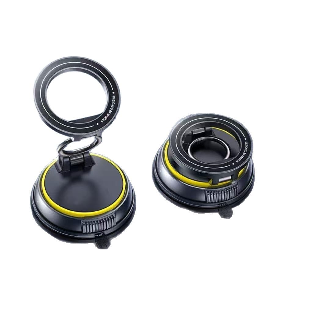 MaTekoty Car Mobile Phone Holder Suspension Central Control Screen Special Hidden Integrated 360 Degree Adjustment Direction Free Paste (MG-ZJ03chang)