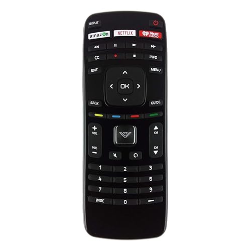Vizio XRT112 Factory Original Replacement Smart TV Remote Control (Amazon/Netflix/iHeartRadio) - New 2018 Model