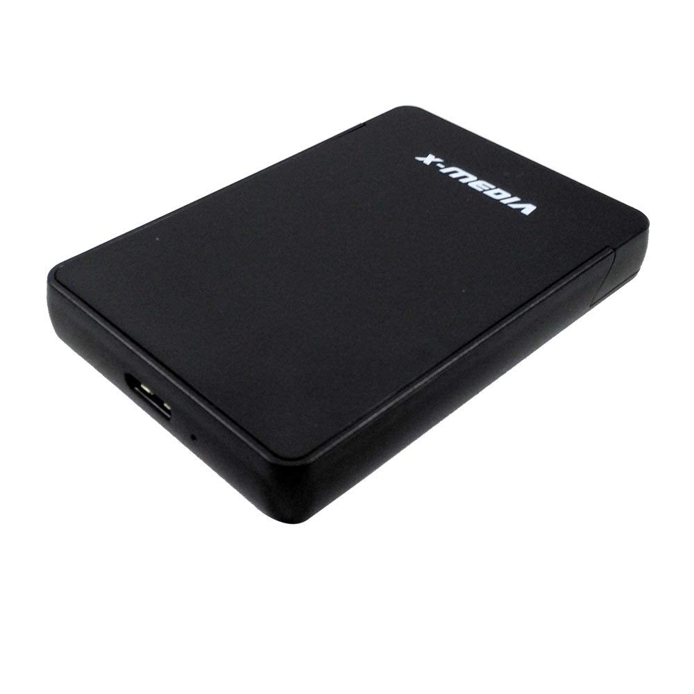 X-MEDIA XM-EN2279U3 2.5-Inch Tool-Free USB 3.0 SATA Hard Disk Drive HDD External Enclosure Case for 7mm / 9.5mm 2.5-Inch SATA HDD and SSD