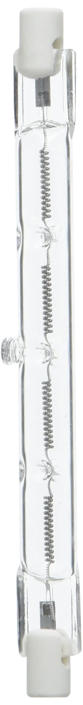 Sylvania T3 Double End Halogen 500W Light Bulb, Dimmable, R7s Base, 9500 Lumens, 2950K, 100 CRI, Clear - 1 Pack (58996)