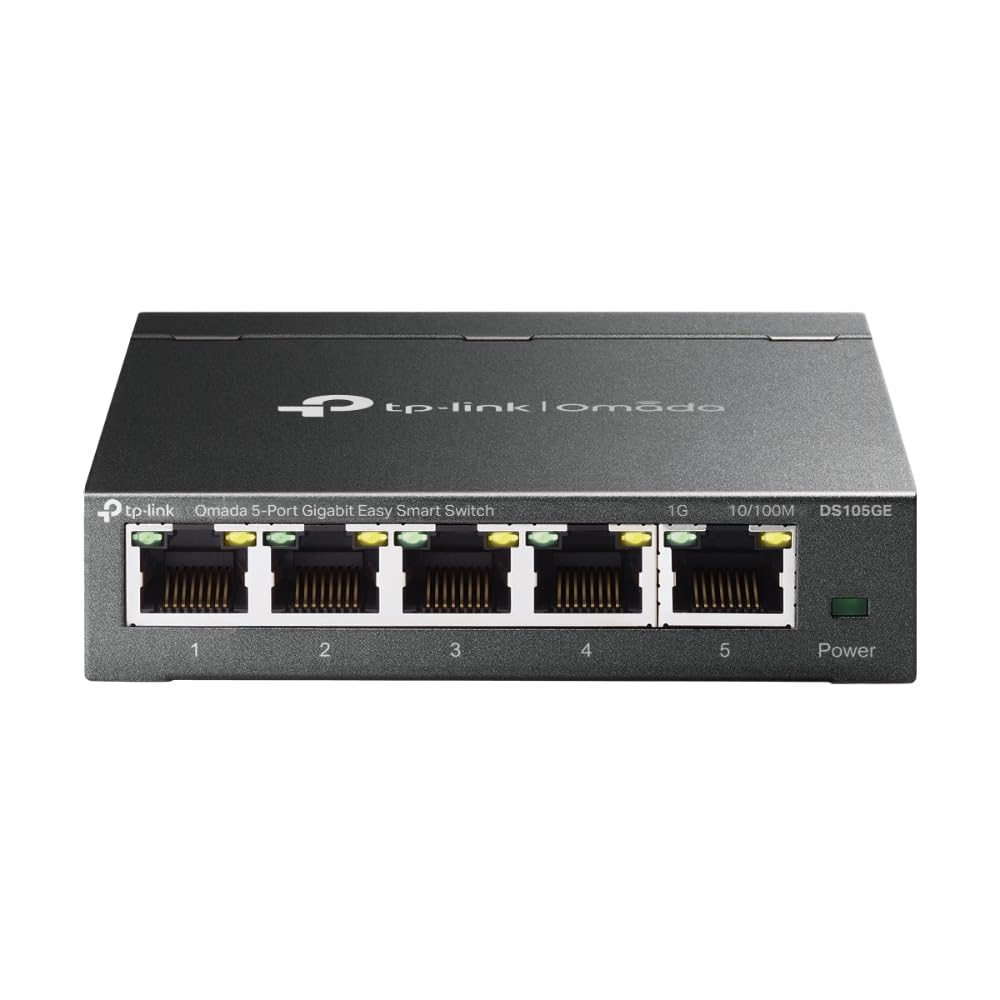 Omada DS105GE, 5-Port Gigabit Easy Smart Switch