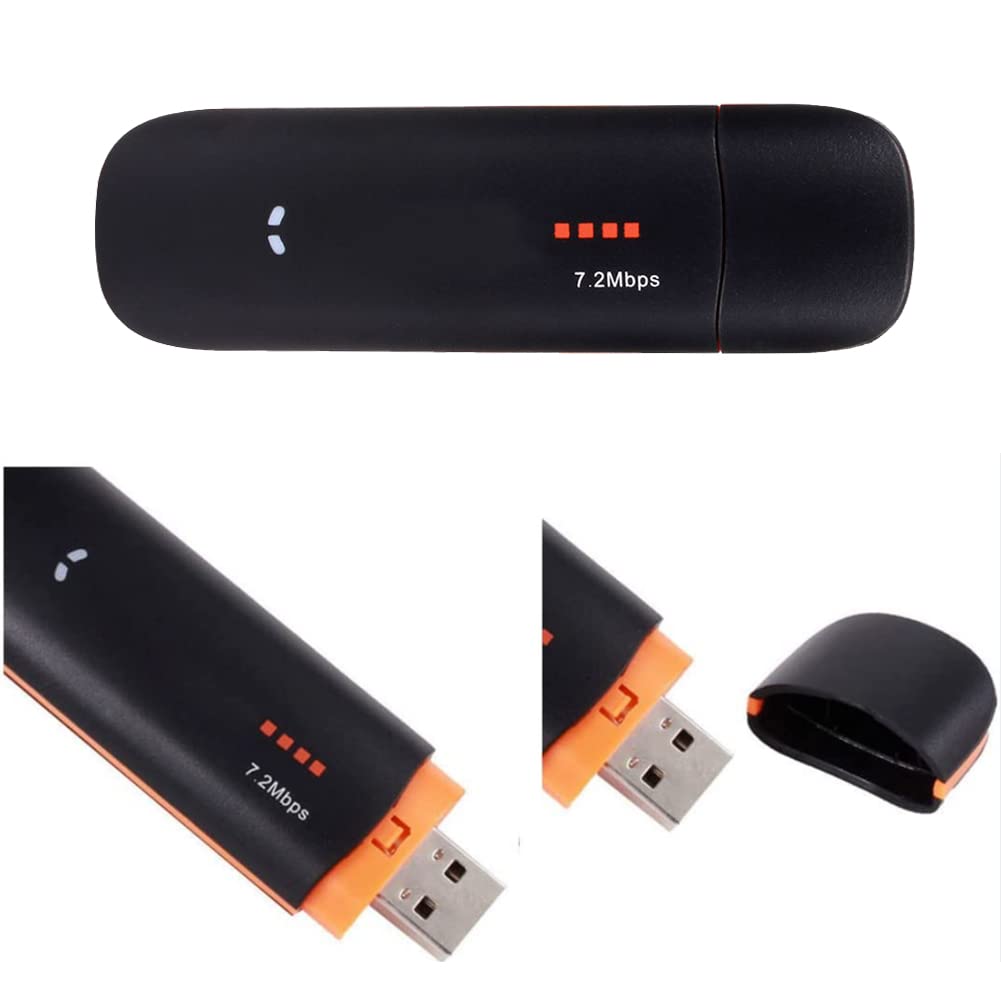 Mugast HSDPA USB Stick, SIM Modem, 7.2Mbps 3G Wireless Network Dongle with TF SIM Card, 3G: HSDPA/ UMTS, Support MTS/ HSDPA/GSM