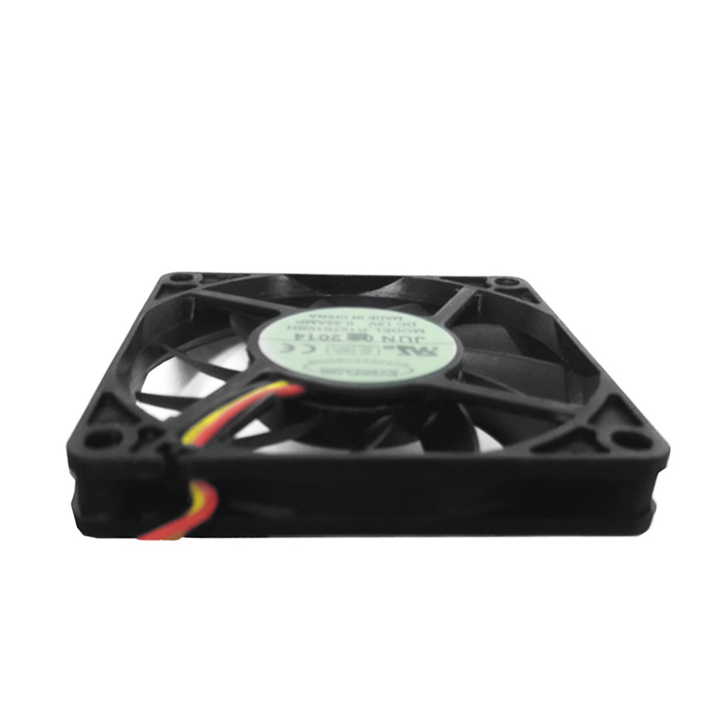 Everflow 12V DC 3 Pin Fans (70x10mm, High Speed)