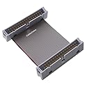 CablesOnline, 2-inches 34-Pin (2x17) 2.54mm-Pitch Male to Male 34-Wire IDC Flat Ribbon Cable, FF-G02