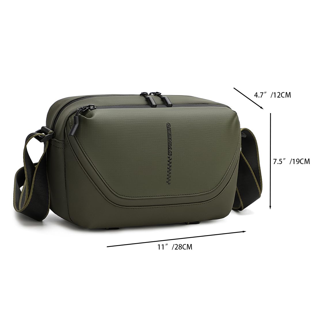 peacechaos Small Camera Sling Bag for Mirrorless & Compact DSLR - Lightweight Waterproof Crossbody Camera Bag with Tripod Holder, Adjustable Strap