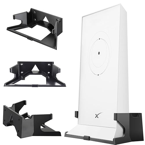 FANRTE for Starlink Router Wall Mount and Wall Mounting Bracket Kits Hanger for Starlink V2 Mesh Wi-Fi Router Mount,Starlink Cable Bundle Caddy Cord