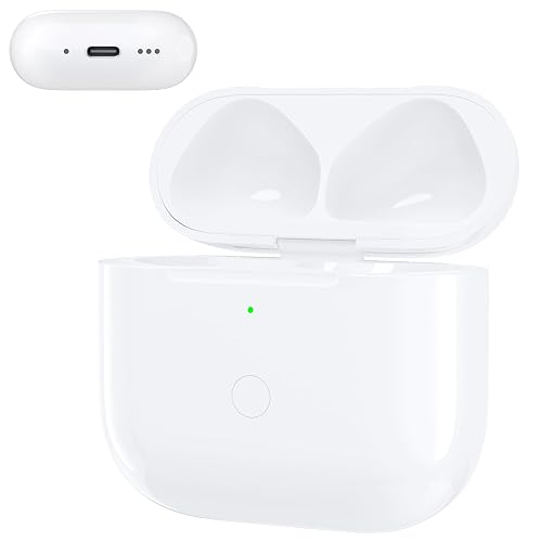 Replacement Wireless Charge Case for AirPods 4rd Gen Charging Case, Wireless AirPod 4th Charging Cases with AirPod 4rd Generation Charger Cases
