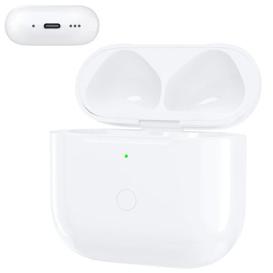 Replacement Wireless Charge Case for AirPods 4rd Gen Charging Case, Wireless AirPod 4th Charging Cases with AirPod 4rd Generation Charger Cases