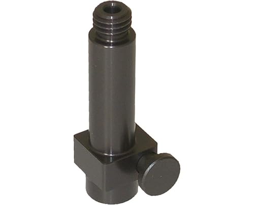AdirPro Quick Release Adapter Connector Kit - Heavy Duty Stainless Steel Adapter that Extends Pole Length - Ideal for Prism Pole, Tripods, Lasers, GPS