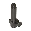 AdirPro Quick Release Adapter Connector Kit - Heavy Duty Stainless Steel Adapter that Extends Pole Length - Ideal for Prism Pole, Tripods, Lasers, GPS